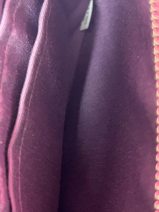 Coach Plum Textured Leather Wristlet Approx. 6 x 4 - Picture 12 of 12